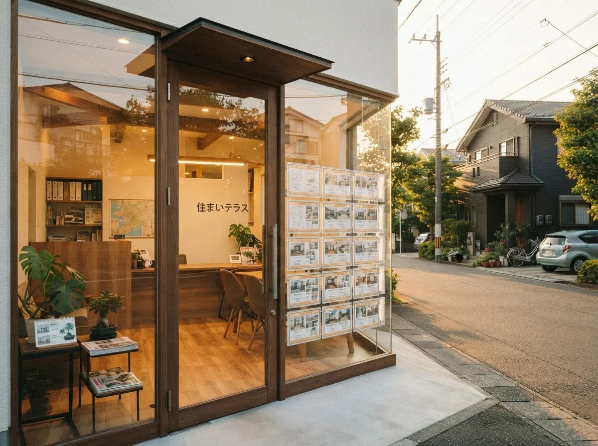 明るい窓のある1Kアパートの居室と木目の床